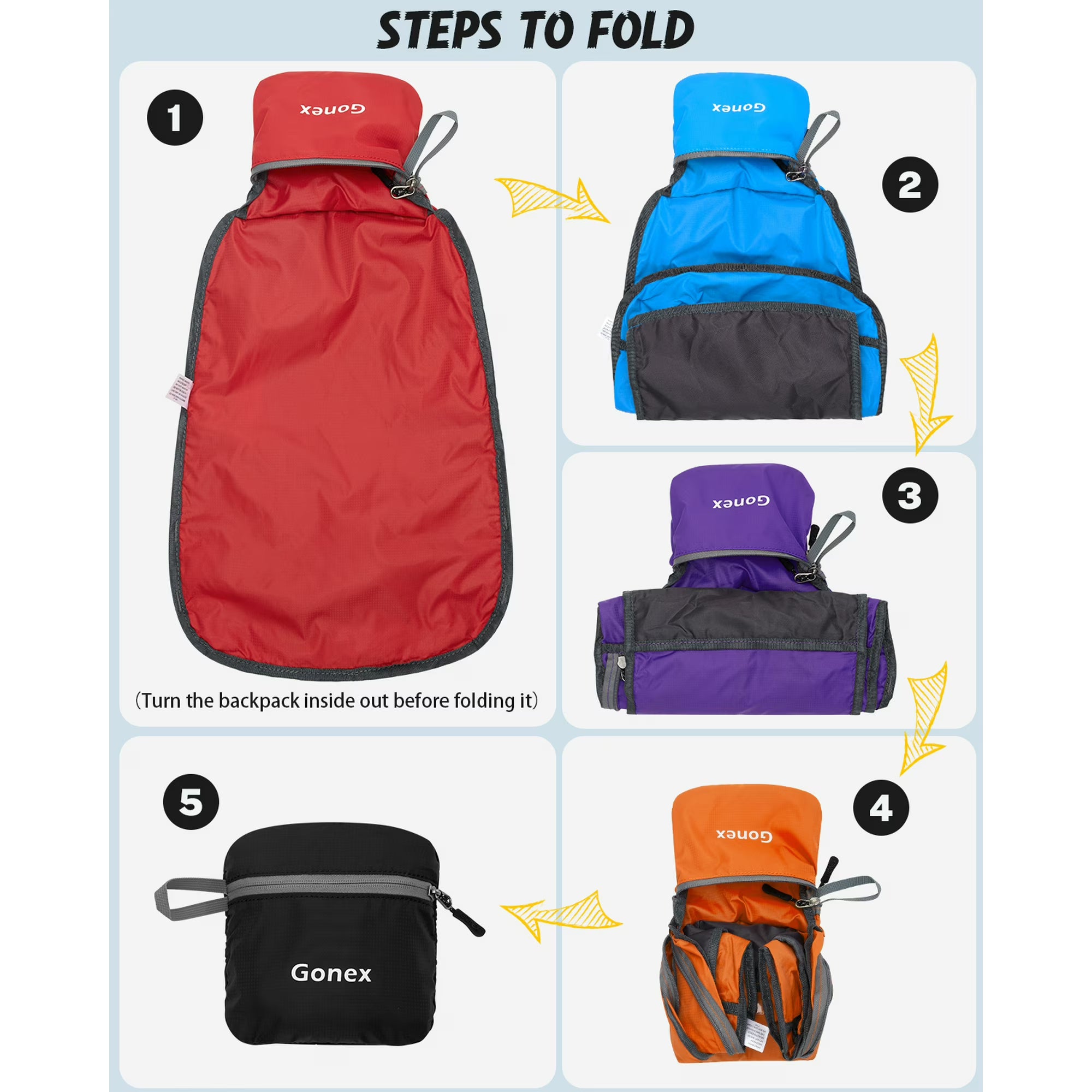 Gonex 20L Packable Backpack
