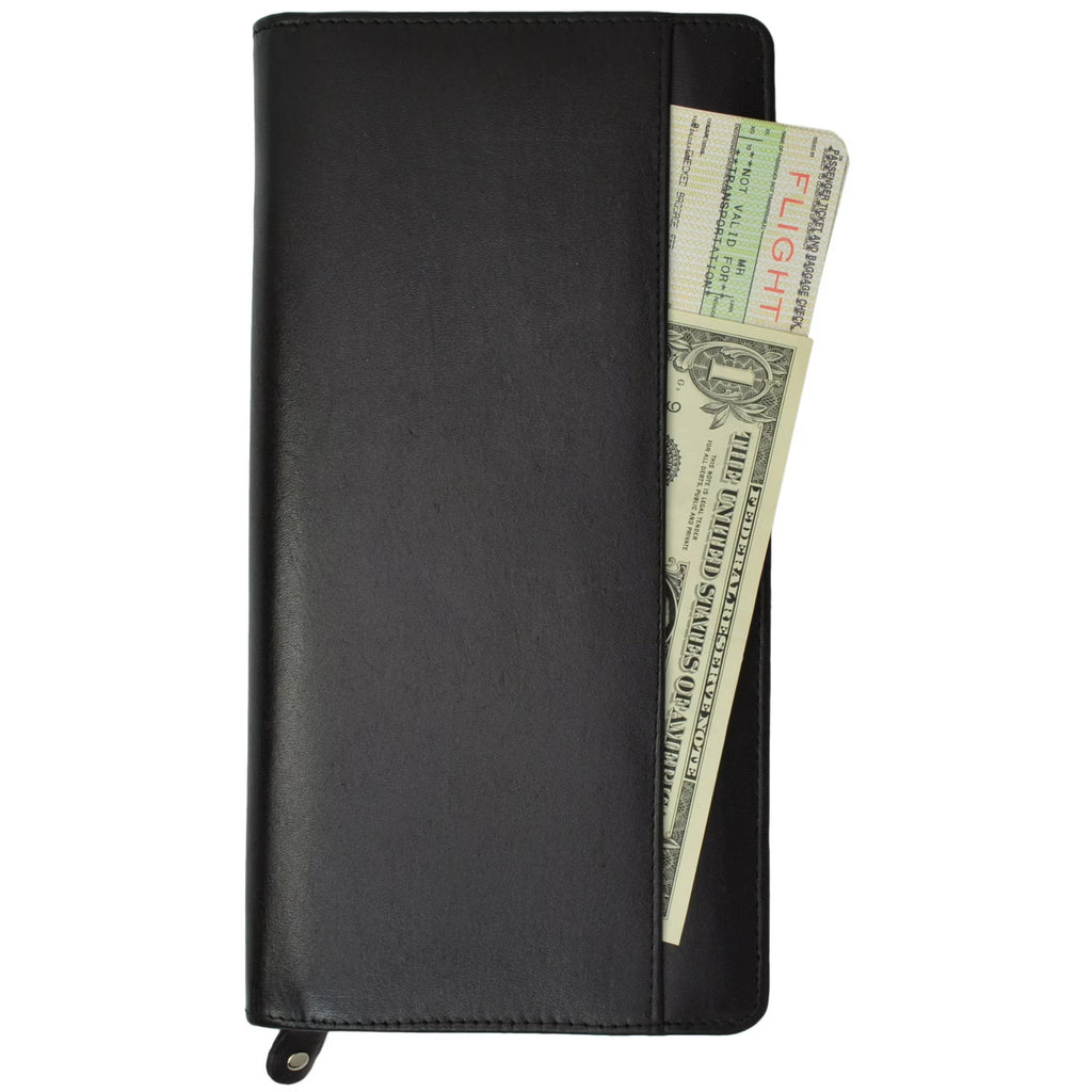 Leather Travel Wallet & Passport Holder