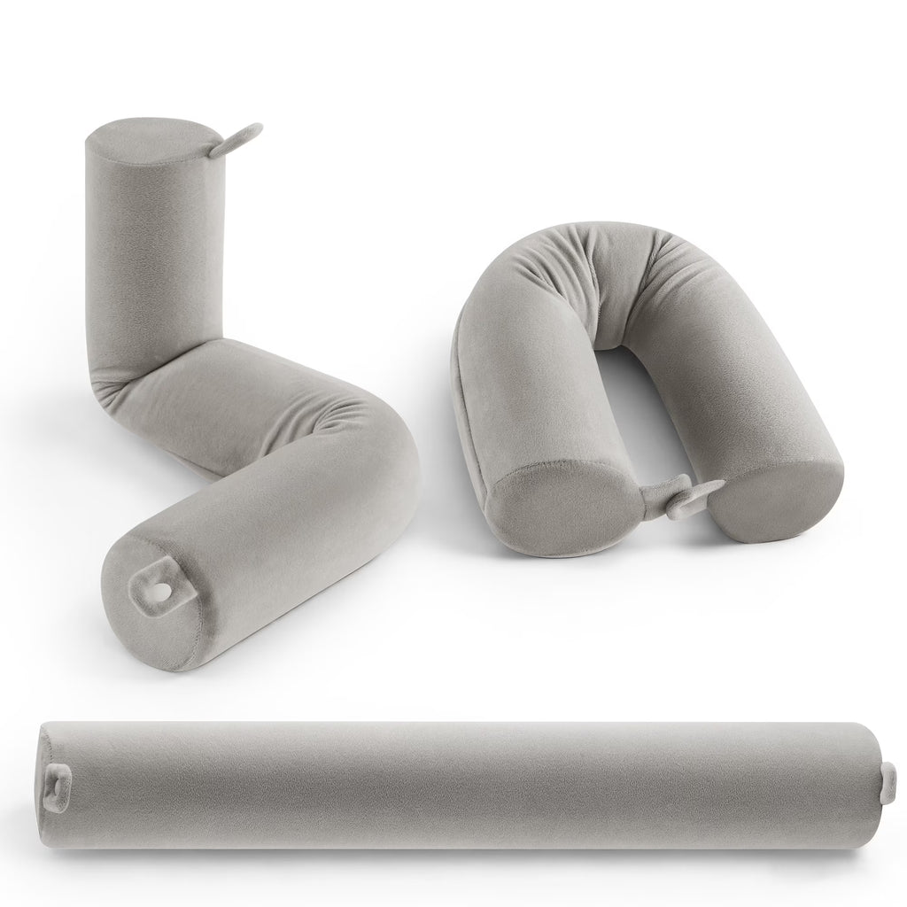 KAIPARA Twist Memory Foam Travel Pillow