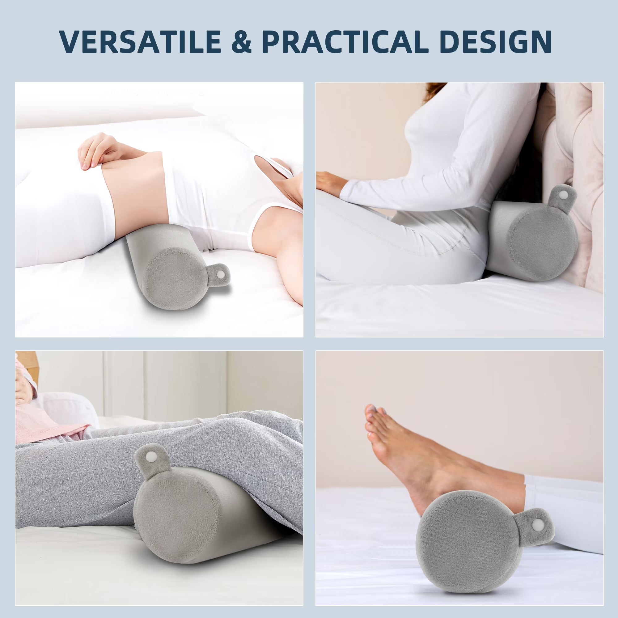 KAIPARA Twist Memory Foam Travel Pillow