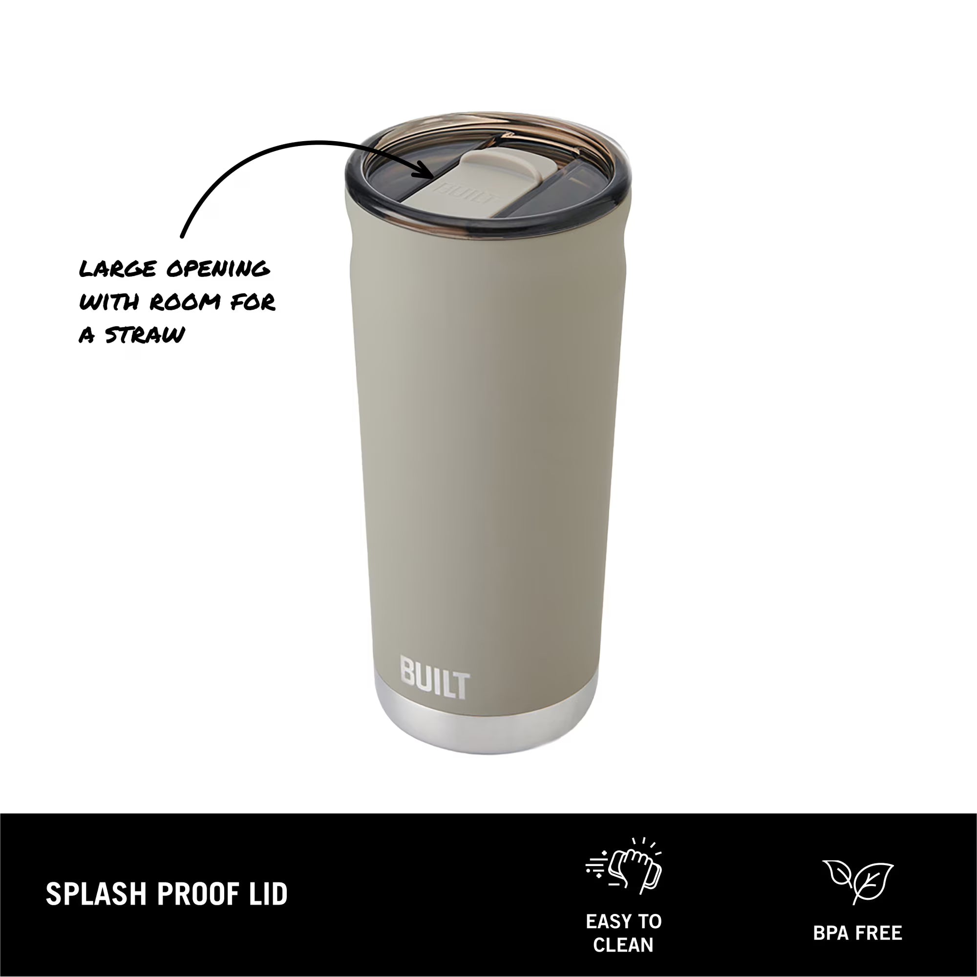 BUILT Torrent 20 oz Insulated Tumbler