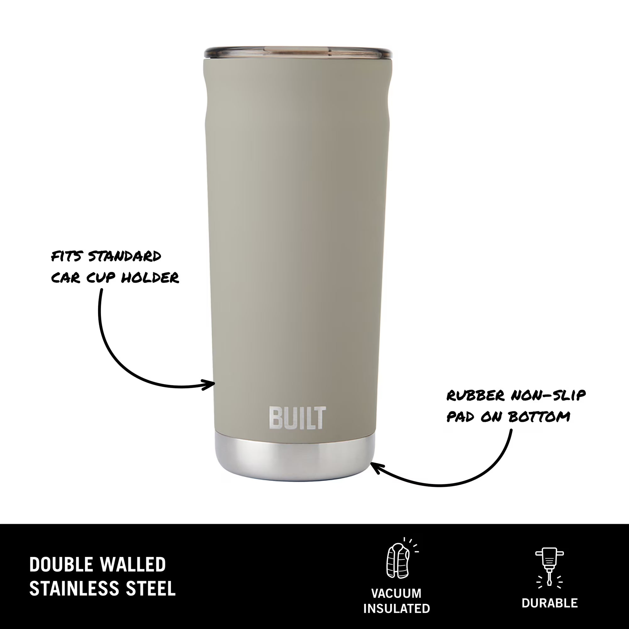 BUILT Torrent 20 oz Insulated Tumbler