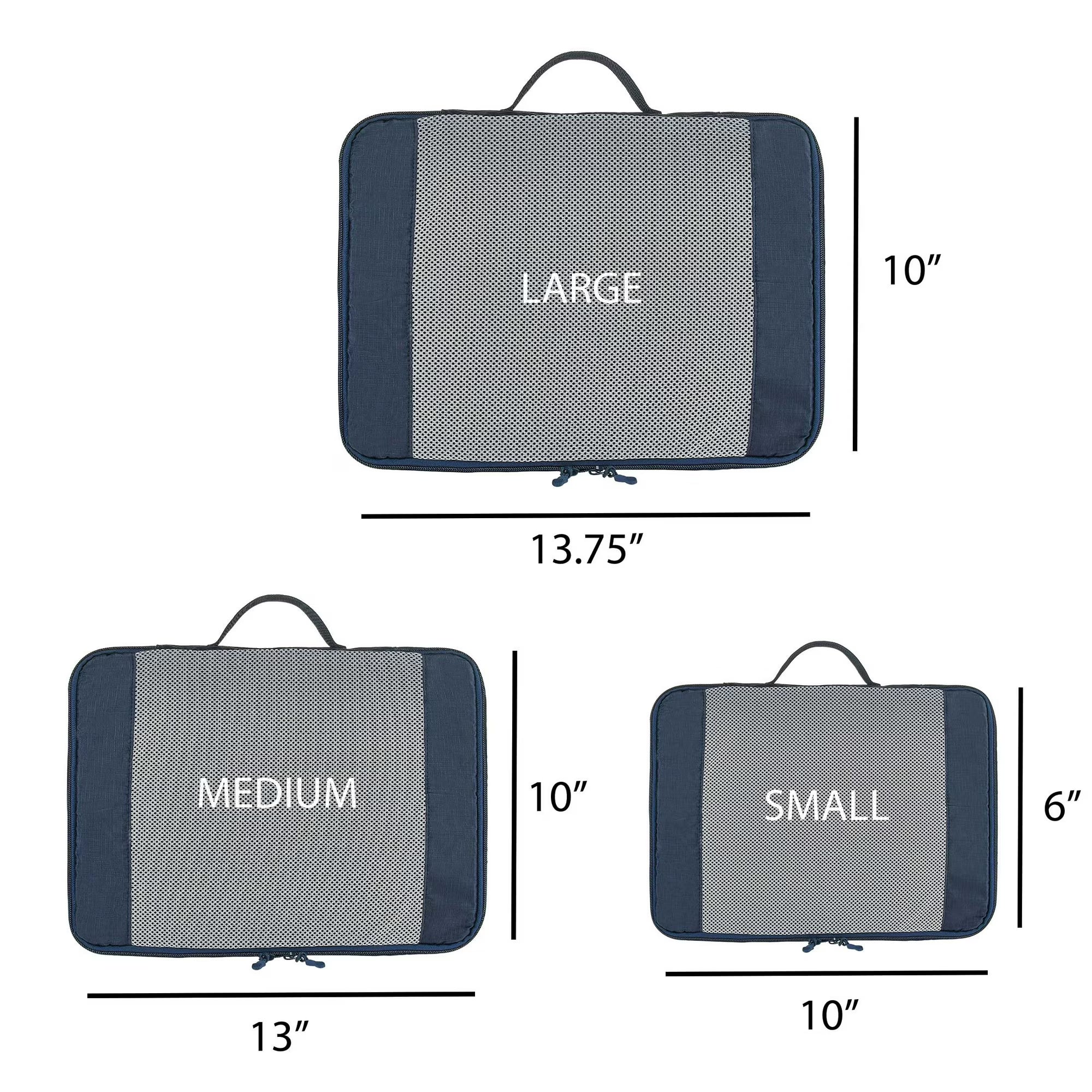 Protege 3-Piece Packing Cubes Set