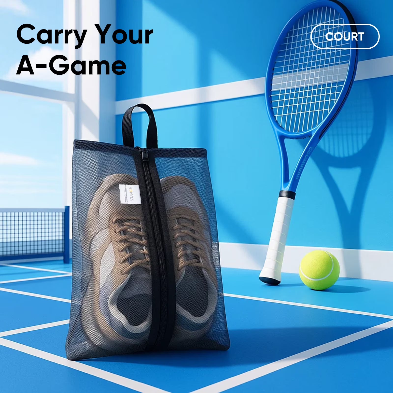 Vusign 2-Pack Travel Shoe Bags