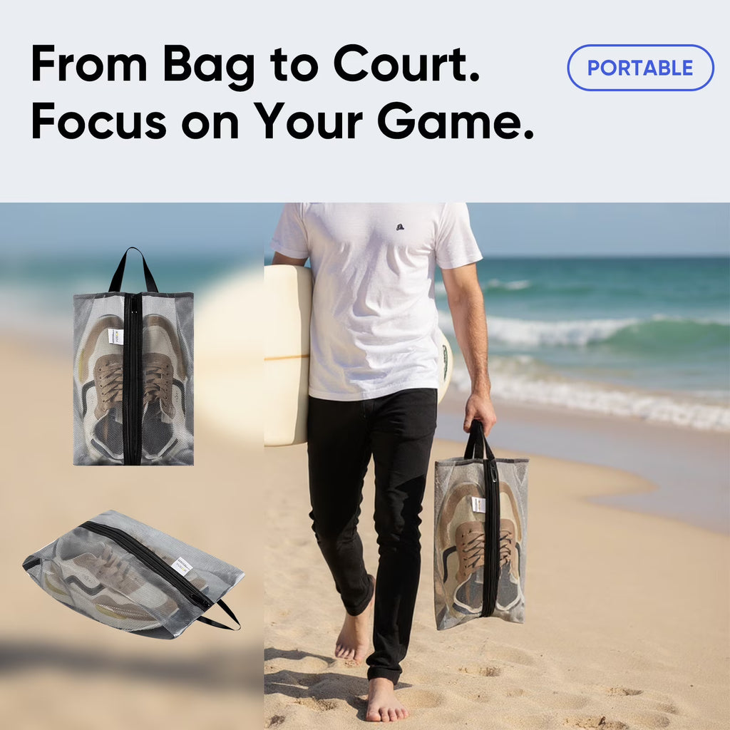Vusign 2-Pack Travel Shoe Bags