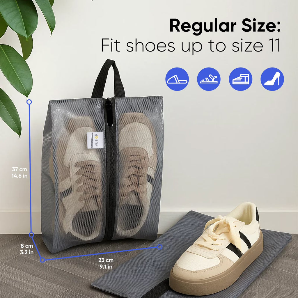 Vusign 2-Pack Travel Shoe Bags