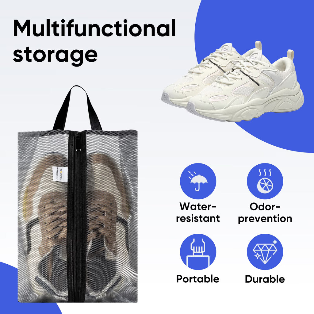 Vusign 2-Pack Travel Shoe Bags