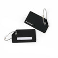 Brookstone 2-Piece Silicone Luggage Tag Set